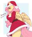 3523408__suggestive_artist-colon-alphadesu_fluttershy_pegasus_anthro_g4_ass_big+breasts_blushing_breasts_busty+fluttershy_butt_christmas_christmas+2024_clothes_