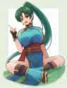 Lyn sitting