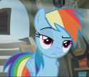 1990213__safe_screencap_rainbow+dash_the+lost+treasure+of+griffonstone_cropped_lidded+eyes_pony_rainbow+dash+is+not+amused_raised+eyebrow_solo_unamused