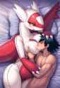 nsfw, duo, species_latias, ash ketchum, species_human, male human, nude, amazing s-1407534708