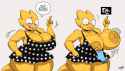 Undyne only want Alphys&#039; fat tits