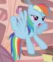 2057518__safe_screencap_rainbow+dash_pegasus_pony_bridle+gossip_cropped_female_golden+oaks+library_mare_mid-dash-blink+screencap_open+mouth_solo