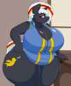 1991027__suggestive_alternate+version_artist-colon-coatieyay_oc_oc-colon-velvet+remedy_fallout+equestria_anthro_anthro+oc_bbw_bedroom+eyes_belly_big+be