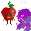 The Apple Boye by the Fridge
