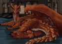 copper dragon by flamespitter