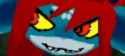 Devious little imp stare
