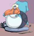 daikanu - beasunnyfoompsized Inflation Squirrel Furry Hyper