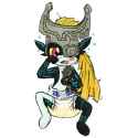 sad Midna by tenerius