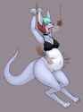 cakehoarder - 7 Stuffing BDSM Furry Kangaroo Bellyplay
