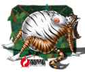 Big Horse - Bloated Tiger B Pregnant Furry Cat