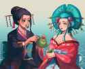 __nico_robin_and_kouzuki_hiyori_one_piece_drawn_by_dokidreaming__bc4f22b9fdeae9b68934f04497f9c8ba