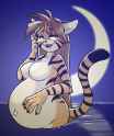 krystalvix77 - pregnant_bathing_flora