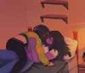 Lewd cuddling with Kris