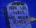 susie never scored