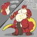 gwyvern - g&#039;aad-rylek(oc)_vore 4