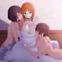 __nishizumi_miho_hoshino_and_suzuki_girls_und_panzer_drawn_by_amogan__sample-4caf94b3a2aebf67f94fa504775911ad