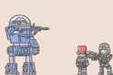 Big robot small soldiers