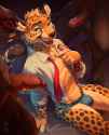 5549622-awardiente-kahlua_caribou-larsclue-mythology-dante_(awardiente)-jake_(awardiente)-kim_(awardiente)-bovid-bovine-cattle-c