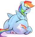 2844937__explicit_artist-colon-nozukz_artist-colon-welost_rainbow+dash_pegasus_pony_g4_anus_blushing_butt_collaboration_dock_female_large+ponut_lidded+eyes_look