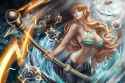 __nami_and_zeus_one_piece_drawn_by_vinrylgrave__6e20f0241a609677c1a466dc251b6e2b