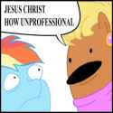 739328__safe_artist-colon-hakar-dash-kerarmor_ms-dot-+harshwhinny_rainbow+dash_jesus+christ+how+horrifying_professionalism_reaction+image_unprofessiona