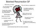 botched resurrection gf