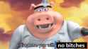 i diagnose you with no bitches