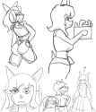 flam kish doodles shirt ex