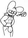 Presto, it is a girl with balls