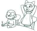 128292 - artist_redout caturday gumball_watterson mary_senicourt the_amazing_world_of_gumball