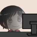 Rube behind the screen