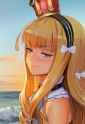 1girl, azur lane, impasto, painterly, painting (medium), {{realistic}}, [artist s-966849295
