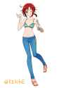 __nami_and_hino_akane_precure_and_3_more_drawn_by_kagami_chihiro__f0fd9333bebc63d2d25adda1fa6545ee