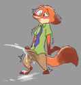 nick cum blast through pants