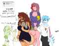 Stacy wins the cowtits competition ft. Rosa &amp; Nick