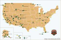 National-Parks-USA-Map-Cities
