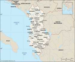 Albania-map-boundaries-cities-locator