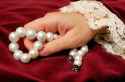 clutching pearls