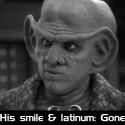 his smile and latinum