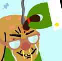 pepe puts out cigar on jannie