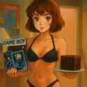 gameboy or cake