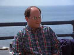 seinfeld george thinking