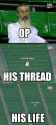 op and his thread
