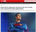 superman india box office