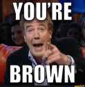 brown