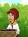 Grape picking hottie