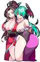 __morrigan_aensland_and_shiranui_mai_the_king_of_fighters_and_4_more_drawn_by_enpe__71c6d8520df4882c4abd229c750499f3