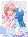 __sora_harewataru_and_nijigaoka_mashiro_precure_and_1_more_drawn_by_izumi_kirifu__8643202ab91ec819c468698541eedc91