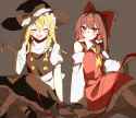 __hakurei_reimu_and_kirisame_marisa_touhou_drawn_by_hidukihumi__1ef711ddc2228b428a6f18594bd6b08a