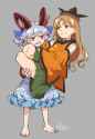 __matara_okina_and_toutetsu_yuuma_touhou_drawn_by_shikido_khf__c88e2293d815f0549066d06b872879cc